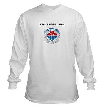 AAMC - A01 - 03 - Aviation and Missile Command with Text - Long Sleeve T-Shirt