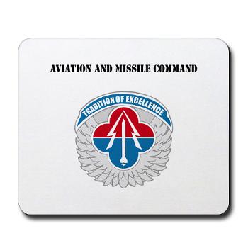 AAMC - M01 - 03 - Aviation and Missile Command with Text - Mousepad