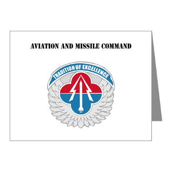 AAMC - M01 - 02 - Aviation and Missile Command with Text - Note Cards (Pk of 20) - Click Image to Close