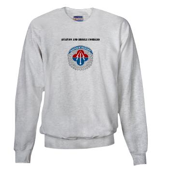 AAMC - A01 - 03 - Aviation and Missile Command with Text - Sweatshirt