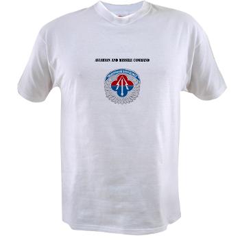AAMC - A01 - 04 - Aviation and Missile Command with Text - Value T-shirt