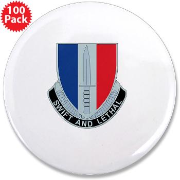 AC189IB - M01 - 01 - A Company - 189th Infantry Bde - 3.5" Button (100 pack)