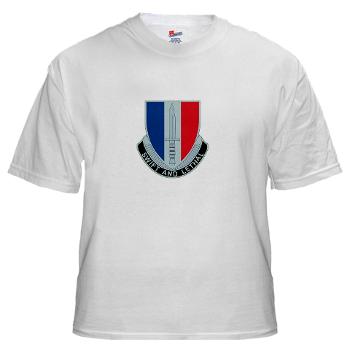 AC189IB - A01 - 04 - A Company - 189th Infantry Bde - White T-Shirt