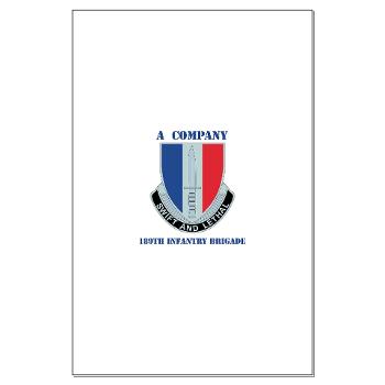 AC189IB - M01 - 02 - A Company - 189th Infantry Bde with Text - Large Poster