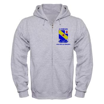 AC52IR - A01 - 03 - DUI - A Company - 52nd Infantry Regiment with Text Zip Hoodie
