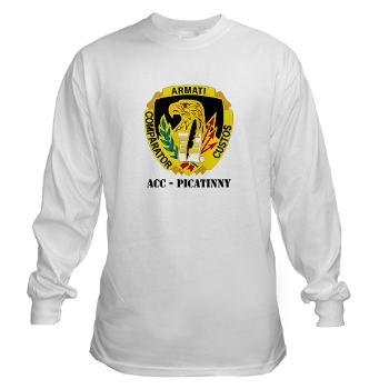 ACCP - A01 - 03 - DUI-ACC - Picatinny with Text Long Sleeve T-Shirt - Click Image to Close
