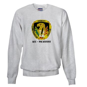 ACCP - A01 - 03 - DUI-ACC - Picatinny with Text Sweatshirt - Click Image to Close