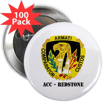 ACCR - M01 - 01 - DUI - ACC - Redstone with Text - 2.25" Button (100 pack)