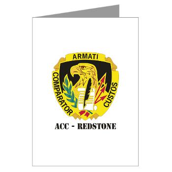 ACCR - M01 - 02 - DUI - ACC - Redstone with Text - Greeting Cards (Pk of 10)
