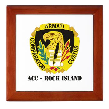 ACCRI - M01 - 03 - DUI - ACC - Rock Island with text - Keepsake Box - Click Image to Close