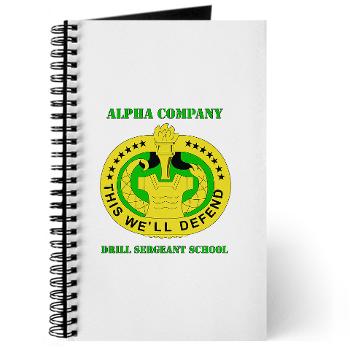 ACDSS - M01 - 02 - DUI - Alpha Co - Drill Sgt School with Text Journal
