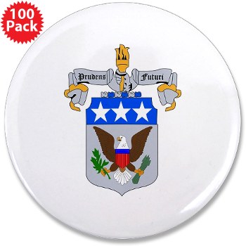 carlisle - M01 - 01 - DUI - Army War College 3.5" Button (100 pack)