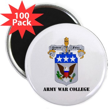 carlisle - M01 - 01 - DUI - Army War College with Text 2.25" Magnet (100 pack) - Click Image to Close