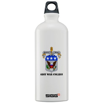 carlisle - M01 - 03 - DUI - Army War College with Text Sigg Water Bottle 1.0L