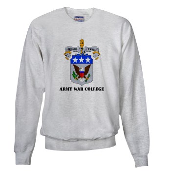 carlisle - A01 - 03 - DUI - Army War College with Text Sweatshirt - Click Image to Close