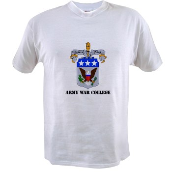 carlisle - A01 - 04 - DUI - Army War College with Text Value T-Shirt