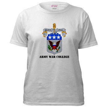 carlisle - A01 - 04 - DUI - Army War College with Text Women's T-Shirt - Click Image to Close