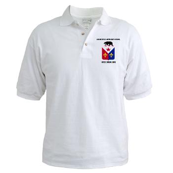 ADAS6B - A01 - 04 - Air Defense Artillery School - 6th Brigade with Text - Golf Shirt