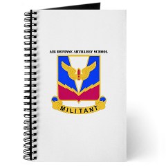 ADASchool - M01 - 02 - DUI - Air Defense Artillery Center/School with Text Journal