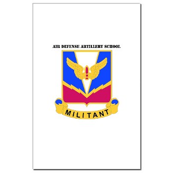 ADASchool - M01 - 02 - DUI - Air Defense Artillery Center/School with Text Mini Poster Print