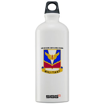 ADASchool - M01 - 03 - DUI - Air Defense Artillery Center/School with Text Sigg Water Bottle 1.0L