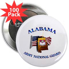ALABAMAARNG - M01 - 01 - Alabama Army National Guard - 2.25" Button (100 pack)