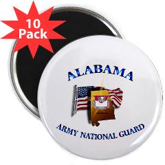 ALABAMAARNG - M01 - 01 - Alabama Army National Guard - 2.25" Magnet (10 pack)
