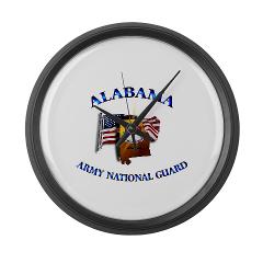 ALABAMAARNG - M01 - 03 - Alabama Army National Guard - Large Wall Clock