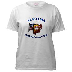 ALABAMAARNG - A01 - 04 - Alabama Army National Guard - Women's T-Shirt