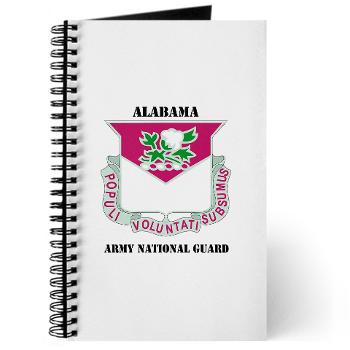 ALABAMAARNG - M01 - 02 - DUI - Alabama Army National Guard with text - Journal