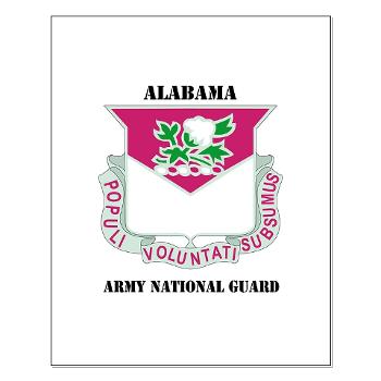 ALABAMAARNG - M01 - 02 - DUI - Alabama Army National Guard with text - Small Poster