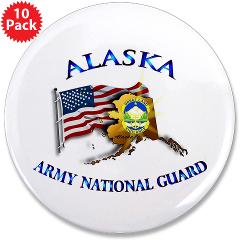ALASKAARNG - M01 - 01 - DUI - Alaska National Guard 3.5" Button (10 pack)