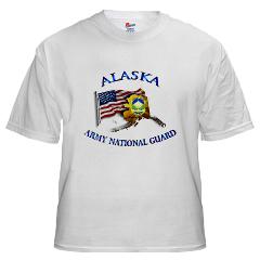 ALASKAARNG - A01 - 04 - DUI - Alaska National Guard White T-Shirt - Click Image to Close