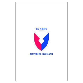 AMC - M01 - 02 - SSI - Army Materiel Command with Text - Large Poster - Click Image to Close