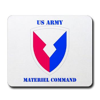 AMC - M01 - 03 - SSI - Army Materiel Command with Text - Mousepad