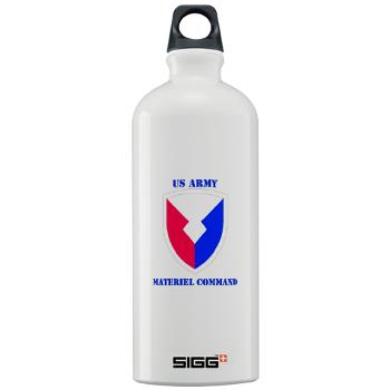 AMC - M01 - 03 - SSI - Army Materiel Command with Text - Sigg Water Bottle 1.0L