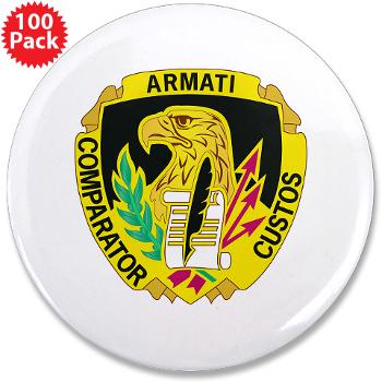 AMCUSACC - M01 - 01 - DUI - USA Contracting Command - 3.5" Button (100 pack)