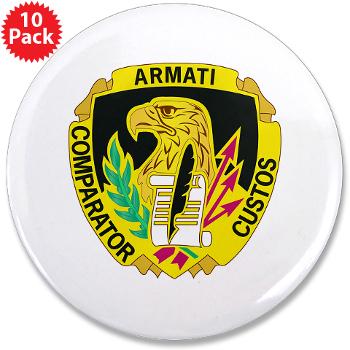 AMCUSACC - M01 - 01 - DUI - USA Contracting Command - 3.5" Button (10 pack) - Click Image to Close