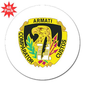 AMCUSACC - M01 - 01 - DUI - USA Contracting Command - 3" Lapel Sticker (48 pk) - Click Image to Close