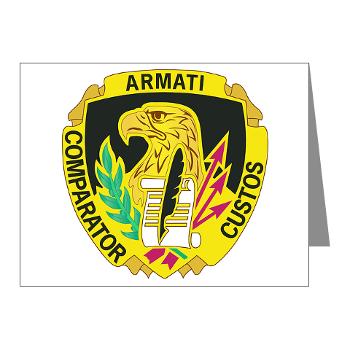 AMCUSACC - M01 - 02 - DUI - USA Contracting Command - Note Cards (Pk of 20)