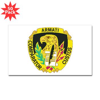 AMCUSACC - M01 - 01 - DUI - USA Contracting Command - Sticker (Rectangle 50 pk)