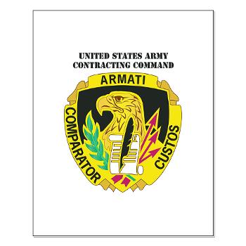 AMCUSACC - M01 - 02 - DUI - USA Contracting Command with text - Small Poster