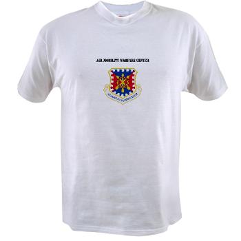 AMWC - A01 - 04 - Air Mobility Warfare Center with Text - Value T-shirt - Click Image to Close