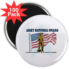 ANG - M01 - 01 - Army National Guard 2.25" Magnet (100 pack)