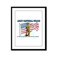 ANG - M01 - 02 - Army National Guard Framed Panel Print