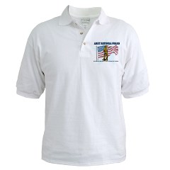 ANG - A01 - 04 - Army National Guard Golf Shirt