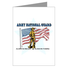 ANG - M01 - 02 - Army National Guard Greeting Cards (Pk of 10)