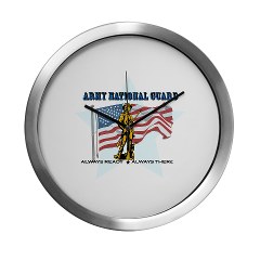 ANG - M01 - 02 - Army National Guard Modern Wall Clock