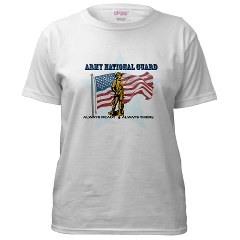 ANG - A01 - 04 - Army National Guard Women's T-Shirt - Click Image to Close