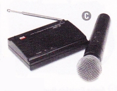 Wireless Handheld Microphone Kit - Click Image to Close